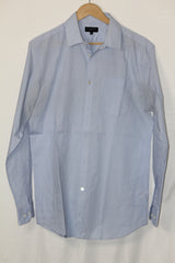 Taylor Wright Sky Blue Button Down Shirt – Medium (Men)