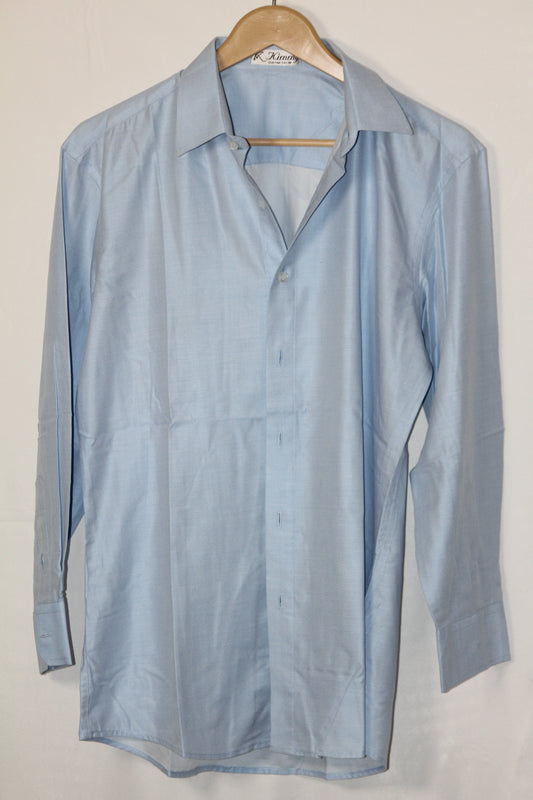 Kimmy Blue Button Down Shirt – Medium (Men)