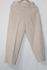 Zara Off White Straight Pant - Small