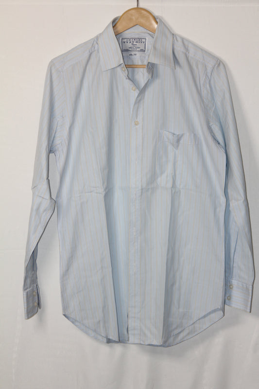 Charles Tyrwhitt Sky Blue Button Down Shirt – Medium (Men)