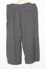 M&S Grey Straight Pant - Large