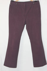 Per Una Grey Straight Pant - Medium