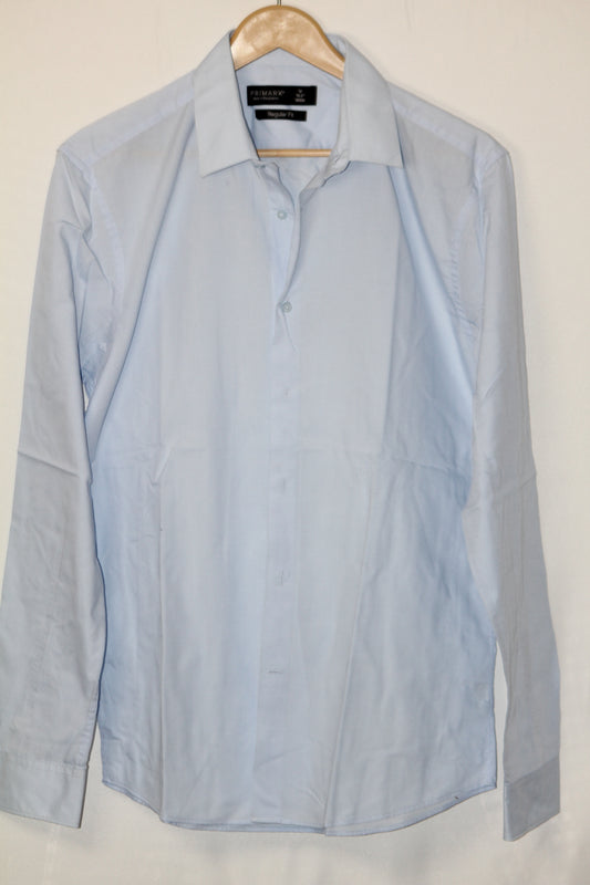 Primark Sky Blue Button Down Shirt – Medium (Men)