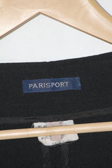 Paris Port Black Straight Pant - Medium