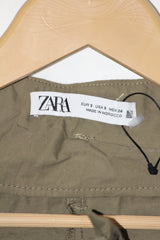 Zara Green Straight Pant - Small