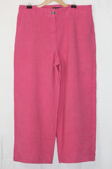 M&S Pink Straight Pant - Large