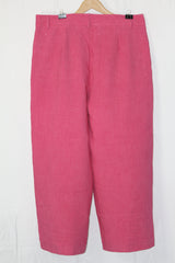 M&S Pink Straight Pant - Large