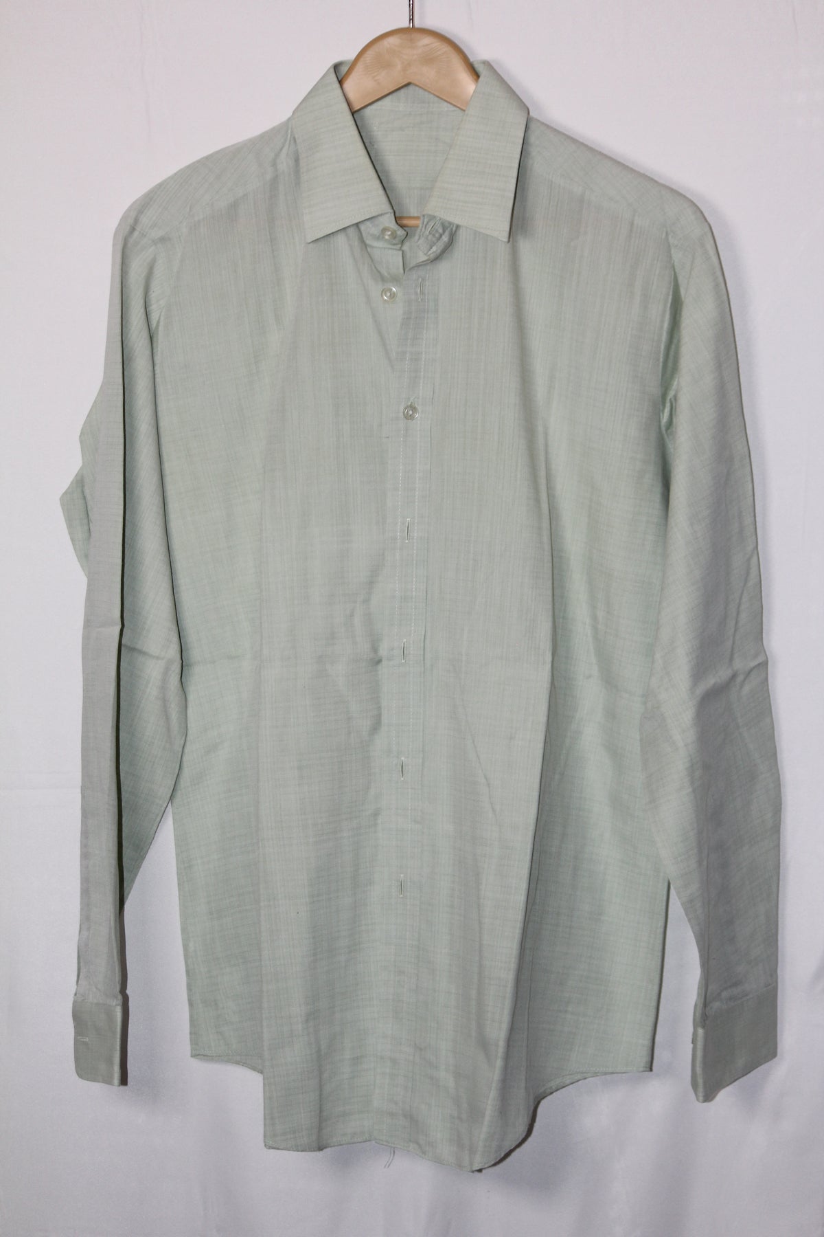 Thriftyfy Green Button Down Shirt – Large (Men)