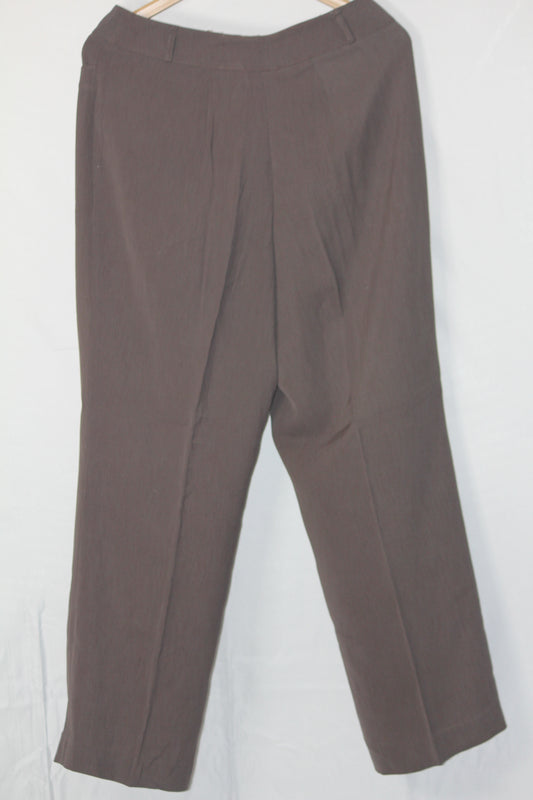 Thriftyfy Grey Straight Pant - Medium