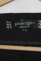 Principles by Ben De Lisi Black Straight Pant - Medium