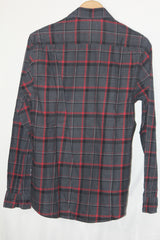 Peter Werth Black Checkered Button Down Shirt – Medium (Men)