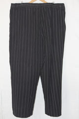 Yours Black Straight Pant - XL