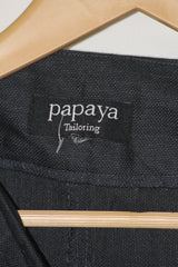 Papaya Black Straight Pant - XL