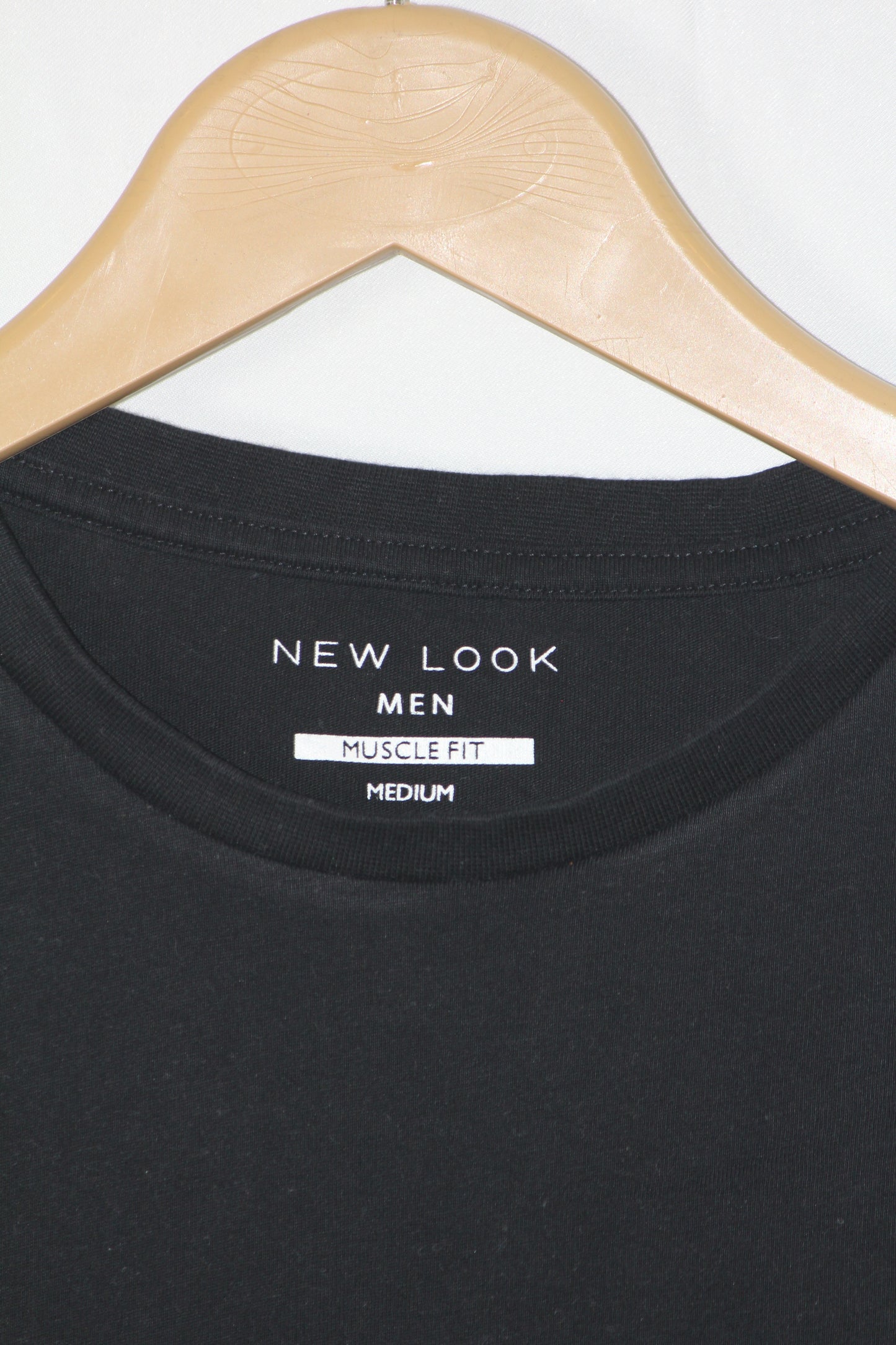 New Look Black T-Shirt – Medium