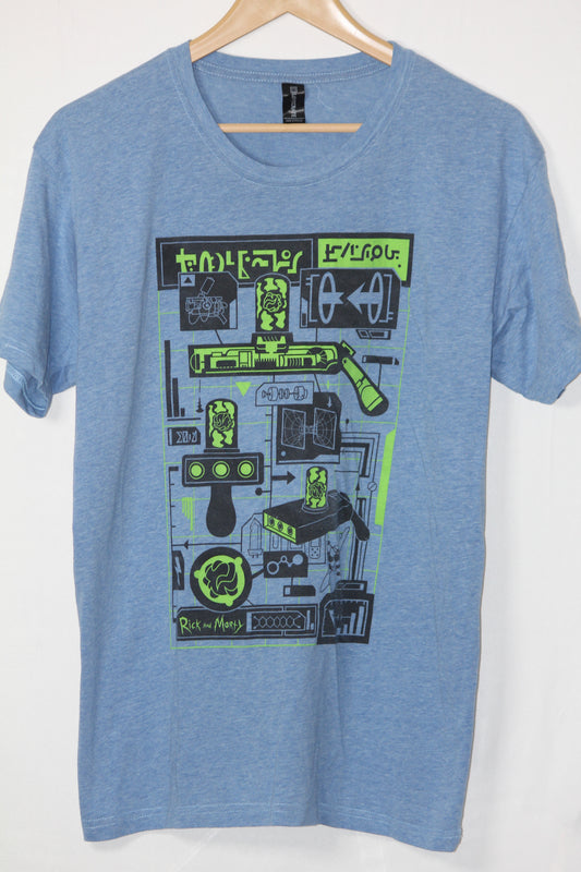 Lootcrate Light Blue T-Shirt – Medium