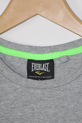 Everlast Grey Zipper T-Shirt – Large