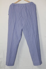 Cotton Purple Stylish Stretch Palazzo Pant (Large)