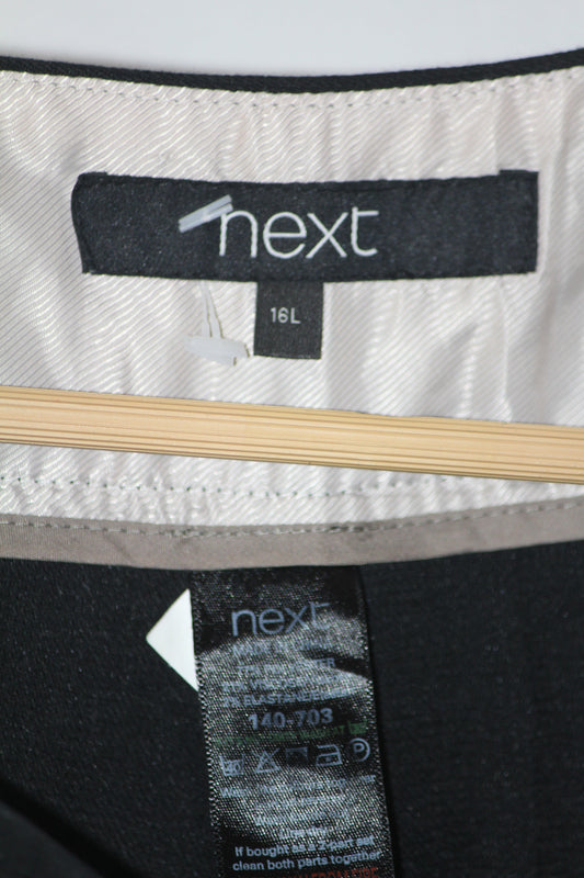 Next Classic Black Bell Bottom Pants