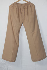 Thriftyfy Camel Palazzo Pant (Small)