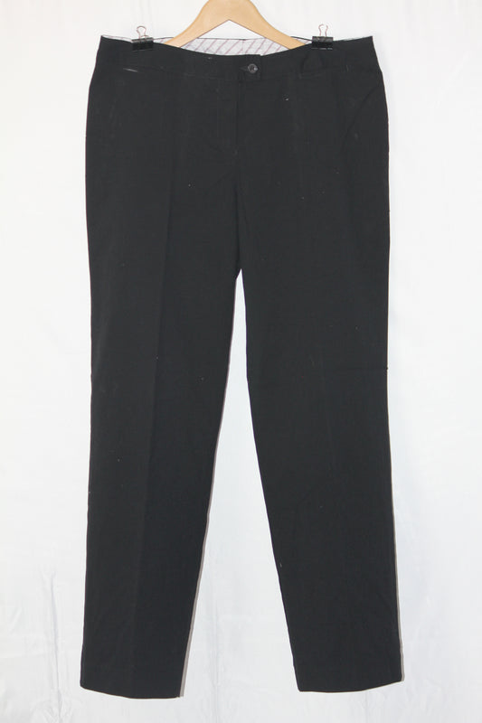 Club Class Black Straight Pant - Medium