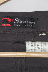 Sarah Chole Grey Straight Pant - Medium