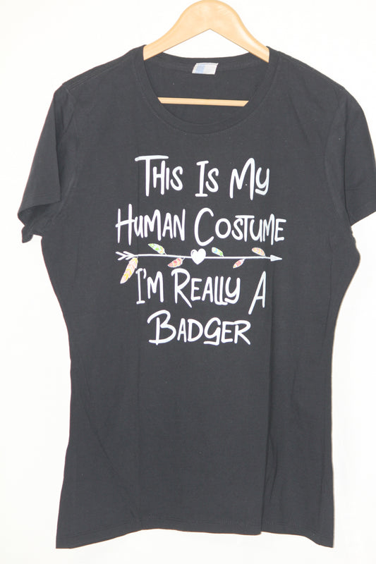 Port & Company Black T-Shirt – Large