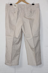 Bass Off White Straight Pant - Large