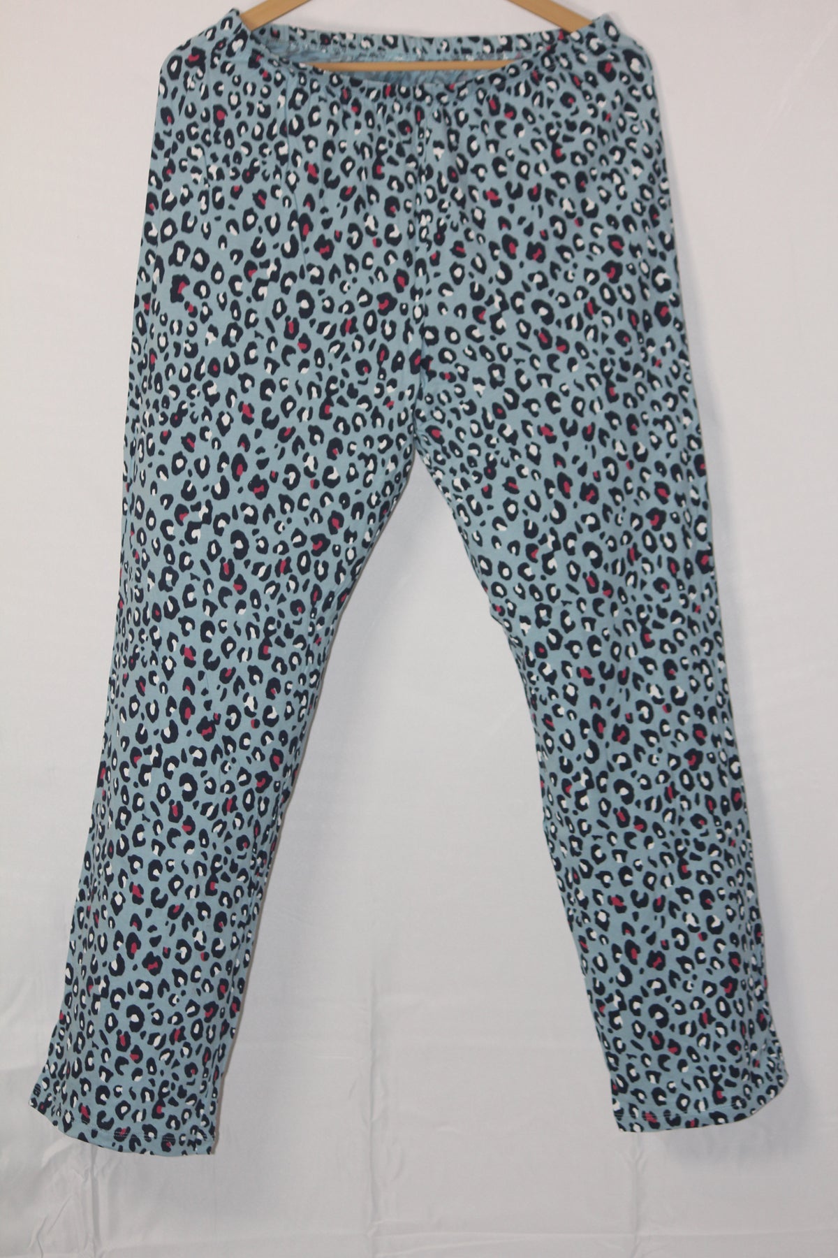 M&S Blue Straight Pant - Medium