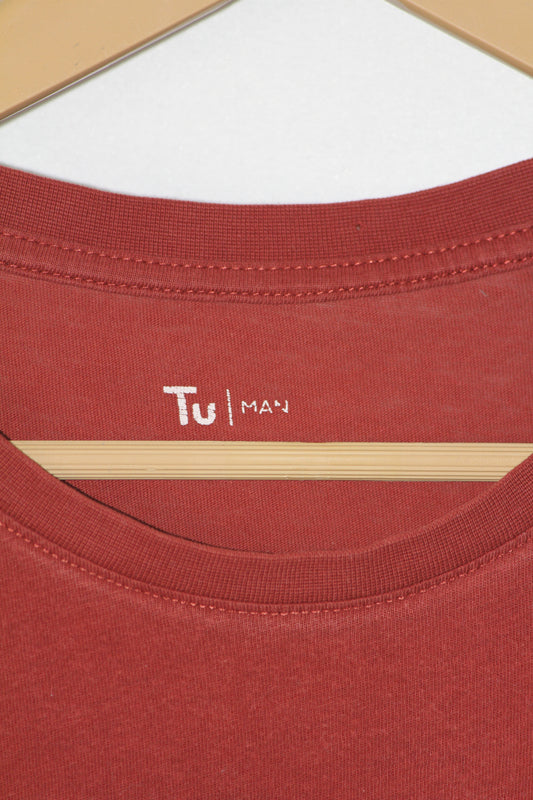 Tu Man Light Brown T-Shirt – Large