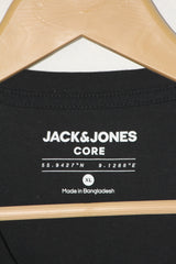 Jack & John Black T-Shirt – XL