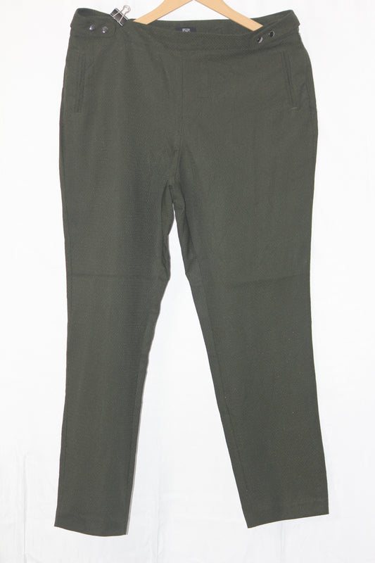 F&F Green Straight Pant - Medium