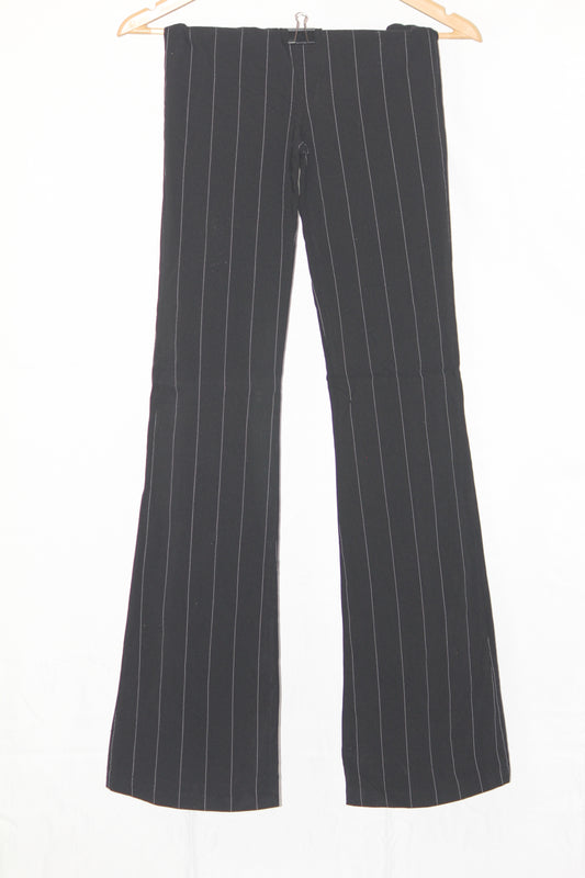 Gruppo Effe Striped Elegance Bell Bottom Pants