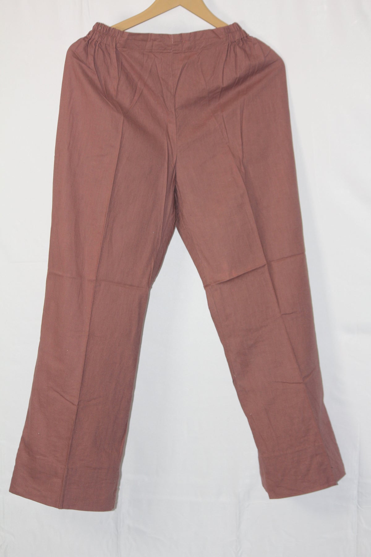 Thriftyfy Blush Pink Stretch Bell Bottom Pants