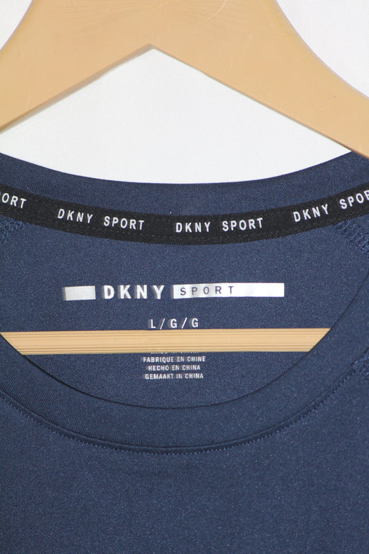 DKNY SPORT Dark Blue T-Shirt – Large