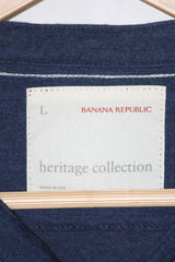 Banana Republic Navy Full-Sleeve T-Shirt