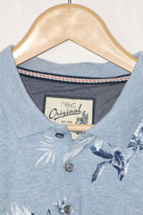Next Original Light Blue Polo T-Shirt – Large