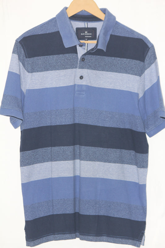 Blue Harbour Blue Polo T-Shirt – Medium