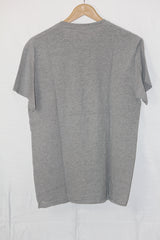 Gildan Grey Printed T-Shirt
