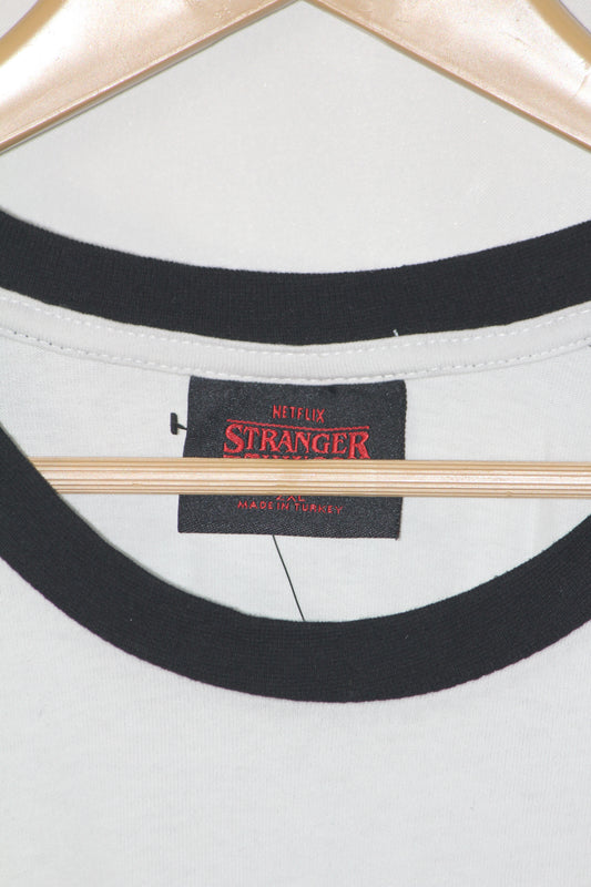 Netflix White Full Sleeves T-Shirt – XXL