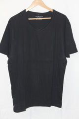 Primark Black V-Neck XXL T-Shirt