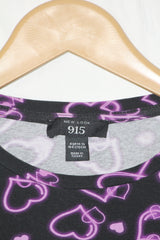 Black Full Sleeve Crop Top – New Look (Small)