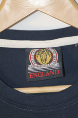 England Navy Printed T-Shirt