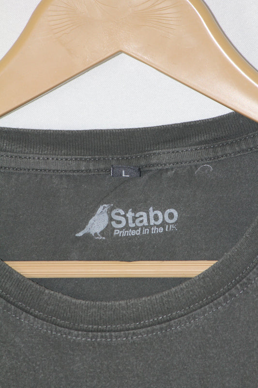 Stabo Green Printed T-Shirt