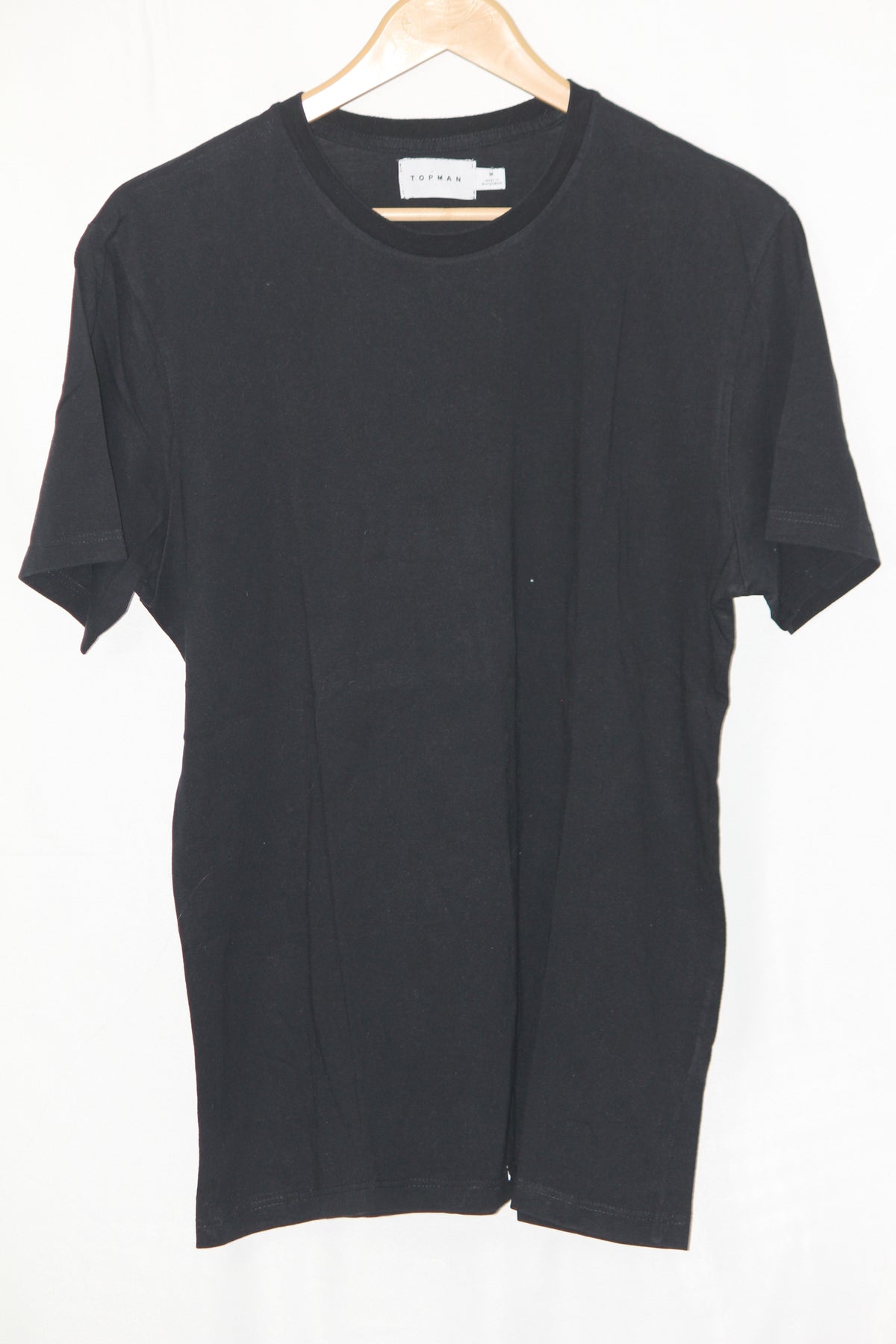 Top Man Black T-Shirt – Medium