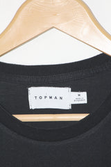 Top Man Black T-Shirt – Medium