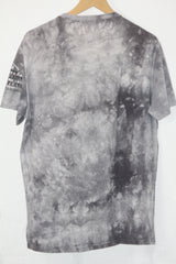 Red Way Grey Tie-Dye Printed T-Shirt