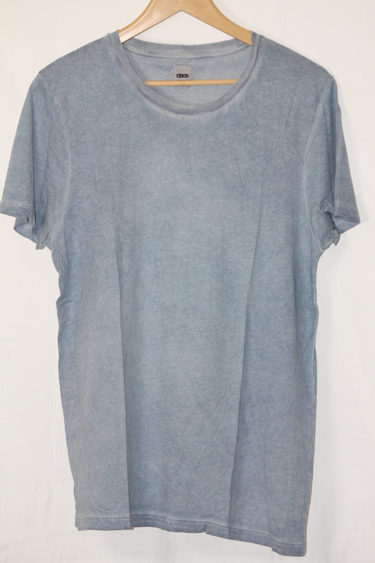 Asos Blue Half-Sleeve T-Shirt