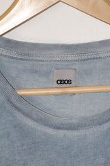 Asos Blue Half-Sleeve T-Shirt