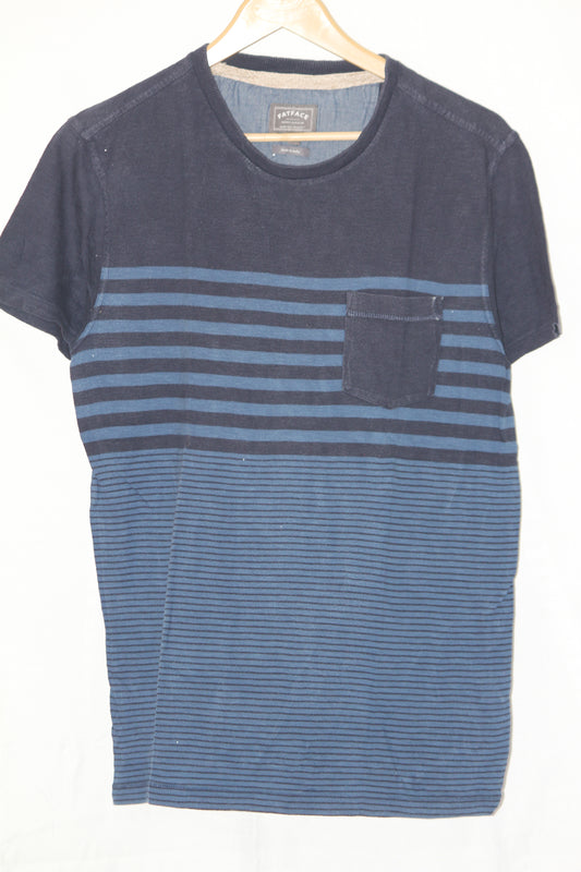 FatFace Blue Half-Sleeve T-Shirt