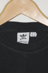 Black Full Sleeve Crop Top – Adidas (Medium)